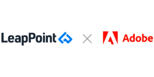LeapPoint x Adobe Logo