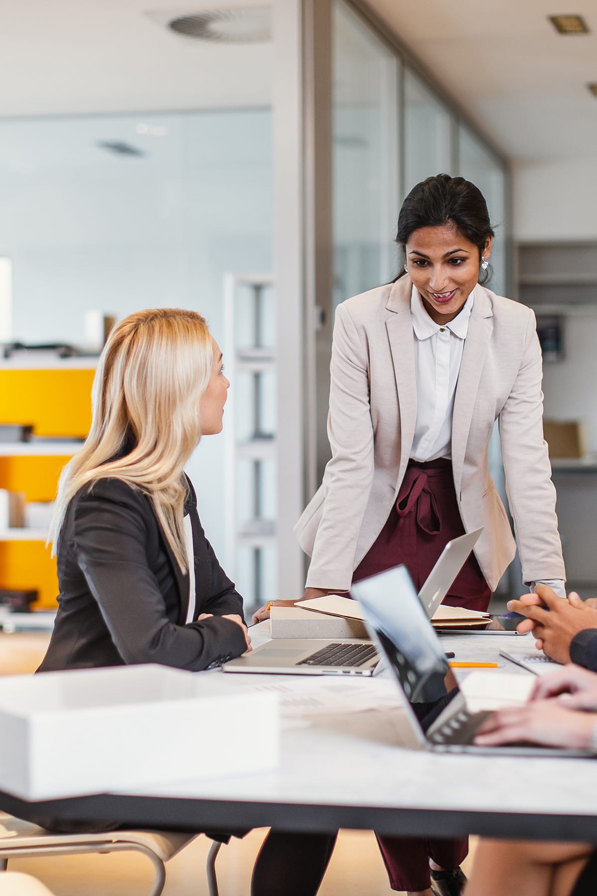 Two women in the office