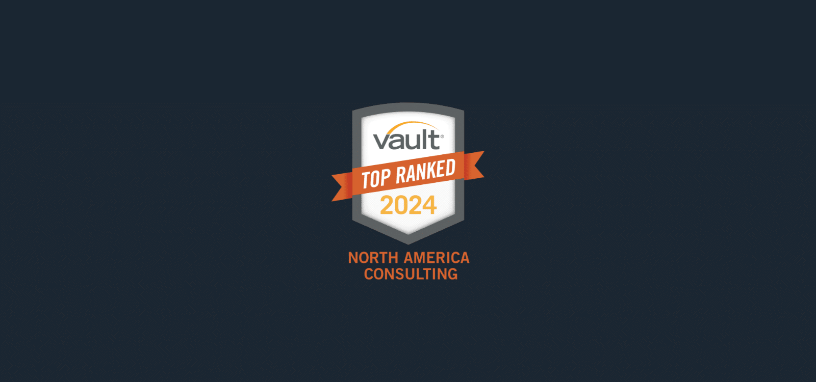 Vault Consulting 2024 Award Logo