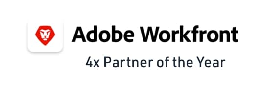 Adobe Workfront Partner of the Year 2016, 2018, 2019, and 2021